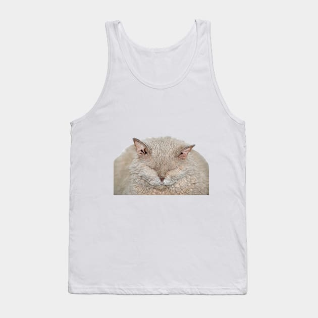 Shaggy Cat Tank Top by DulceDulce